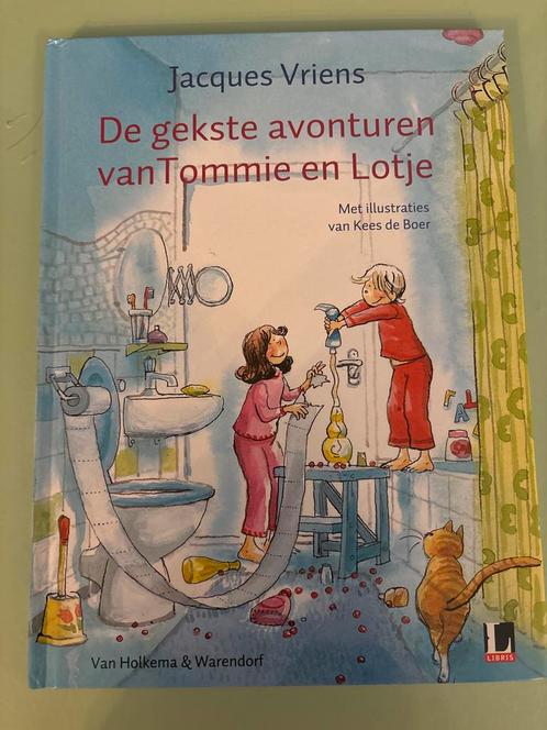Tommie en Lotje - Jacques Vriens, Boeken, Kinderboeken | Jeugd | onder 10 jaar, Gelezen, Fictie algemeen, Ophalen of Verzenden