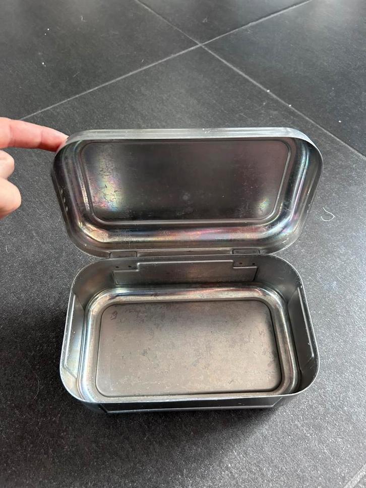 Vintage lunchbox, Huis en Inrichting, Keuken | Keukenbenodigdheden, Gebruikt, Ophalen of Verzenden