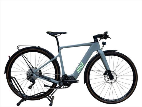 Rose Backroad Plus EQ Urban Carbon Elektrische Gravelbike XT, Fietsen en Brommers, Fietsen | Racefietsen, Zo goed als nieuw, Overige merken