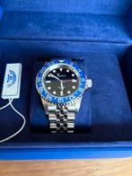 Squale 1545 GMT 30 Atmos, Sieraden, Tassen en Uiterlijk, Horloges | Heren, Staal, Staal, Polshorloge, Zo goed als nieuw