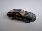 Porsche 928 zwart tampo print en zilveren bodem Matchbox 3", Ophalen of Verzenden, Nieuw, Auto