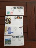 eerste dag enveloppen 1991, Postzegels en Munten, Postzegels | Nederland, Ophalen of Verzenden, Na 1940, Gestempeld