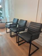 3 buisstoelen te koop, Huis en Inrichting, Ophalen, Gebruikt, Drie, Zwart