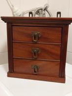 Antiek mahonie houten leerling timmermansproefje, Antiek en Kunst, Ophalen of Verzenden