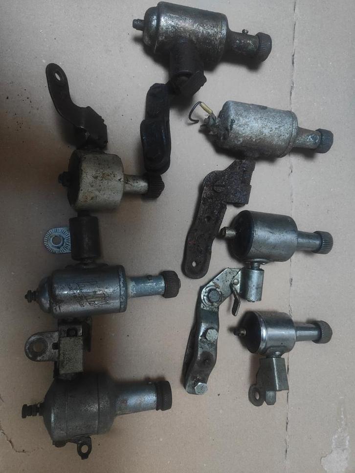 7x Classic Fiets Dynamo - Oldtimer Brommer, Fietsen en Brommers, Fietsonderdelen, Gebruikt, Oldtimer, Verlichting, Ophalen of Verzenden