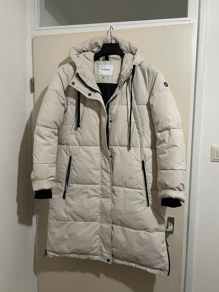 Winterjas dames merk: Covered, Kleding | Dames, Jassen | Winter, Zo goed als nieuw, Maat 42/44 (L), Ophalen of Verzenden