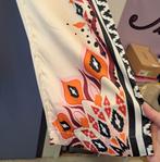 MarcCain creme casual broek aztekenprint + oranje S nr 45761, ., Beige, Marccain, Ophalen of Verzenden