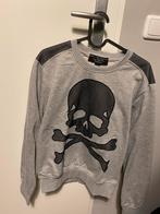 Philipp Plein Trui Skull Print, Ophalen of Verzenden, Zo goed als nieuw, Maat 46 (S) of kleiner, Grijs