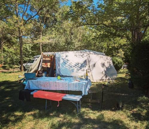 Retro Holtkamper Feluka (1995) - 8 persoons, gerenoveerd!, Caravans en Kamperen, Vouwwagens, Holtkamper, meer dan 6, Meerkleurig