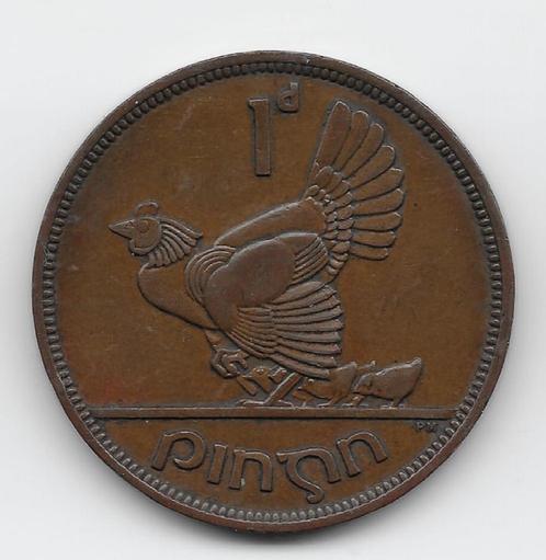 Ierland 1 penny 1941 KM# 11, Postzegels en Munten, Munten | Europa | Niet-Euromunten, Losse munt, Overige landen, Verzenden