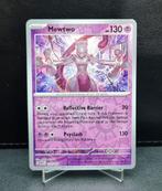 Mewtwo Reverse Holo 150/165 Engels 151 NM, Ophalen of Verzenden, Zo goed als nieuw, Losse kaart