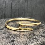 14k gouden spijker armband prachtige model, Sieraden, Tassen en Uiterlijk, Armbanden, Ophalen of Verzenden, Nieuw, Goud