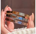 3delig love cartier armbanden, Sieraden, Tassen en Uiterlijk, Ringen, Ophalen of Verzenden, Nieuw, Goud, Dame