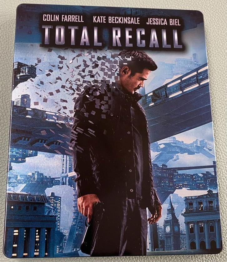 Totall Recall director's cut blu-ray steelbook (Colin Farrel, Cd's en Dvd's, Blu-ray, Zo goed als nieuw, Actie, Ophalen of Verzenden