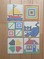 Kralenplank voorbeeldkaarten, Ophalen of Verzenden, Gebruikt