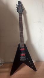 Hudson Flying V elektrische gitaar, Muziek en Instrumenten, Ophalen, Zo goed als nieuw, Solid body, Overige merken