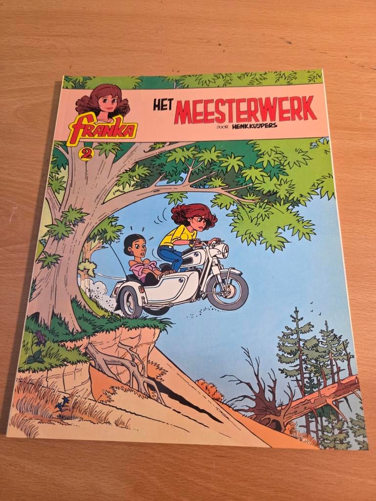 Franka 2 - Het Meesterwerk - Henk Kuijpers, Eén stripboek, Ophalen of Verzenden, Gelezen, Henk Kuijpers