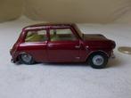 1961 Corgi Toys 226 MORRIS MINI MINOR (MAROON), Hobby en Vrije tijd, Modelauto's | 1:43, Ophalen of Verzenden, Gebruikt, Auto