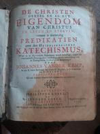 Catechismus verklaring van Johannes van der Kemp uit 1750., Antiek en Kunst, Ophalen of Verzenden