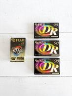 FUJI Super SHG VHS C - ec-45 / FUJI DR 90 cassettes (3x), 2 t/m 25 bandjes, Overige genres, Ophalen of Verzenden, Origineel