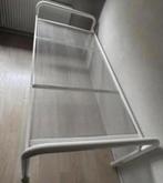 Metalen Hoogslaper 90x200 - Ideaal voor Studenten, Huis en Inrichting, Slaapkamer | Bedden, Ophalen, Gebruikt, 90 cm, Eenpersoons