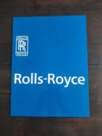 Rolls- Royce kunststof reclame bord 30 x 40 cm, Ophalen of Verzenden, Zo goed als nieuw