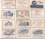 Zwolle 19 verschillende suikerzakjes  50/60er jaren, Verzamelen, Suikerzakjes, Ophalen of Verzenden, Nederland
