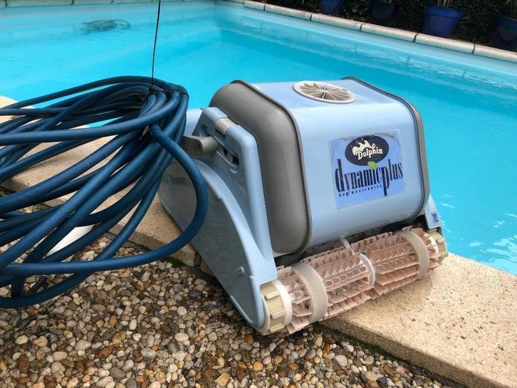Zwembadrobot Dolphin dynamic plus izgst, Tuin en Terras, Zwembad-toebehoren, Gebruikt, Ophalen