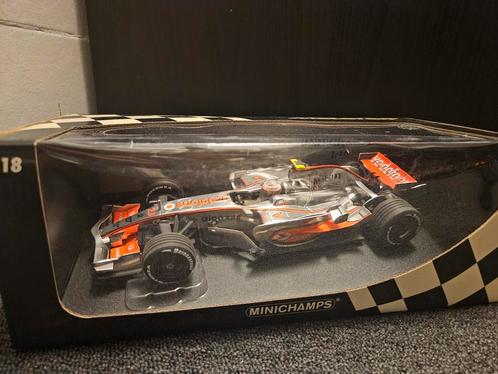 McLaren MP4-23 – Heikki Kovalainen – Minichamps 1:18 – 2008, Verzamelen, Automerken, Motoren en Formule 1, Nieuw, Formule 1, Ophalen of Verzenden
