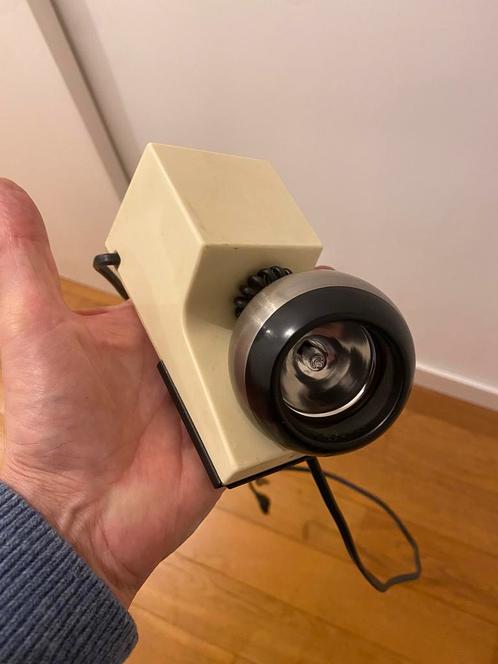 Vintage osram oogbollamp minispot 41701, Huis en Inrichting, Lampen | Spots, Zo goed als nieuw, Ophalen of Verzenden