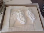 Zwaar betonnen 3d wanddecoratie paarden schilderij ornament, Ophalen of Verzenden, Zo goed als nieuw