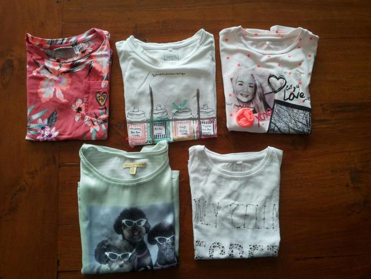 5 leuke zomer shirts, Tumble 'n Dry, Brian & Nephew, Name It, Kinderen en Baby's, Kinderkleding | Maat 116, Zo goed als nieuw