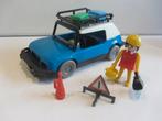 Playmobil Vintage blauwe auto, Vrouw met auto – 3210, Ophalen of Verzenden, Gebruikt, Los playmobil