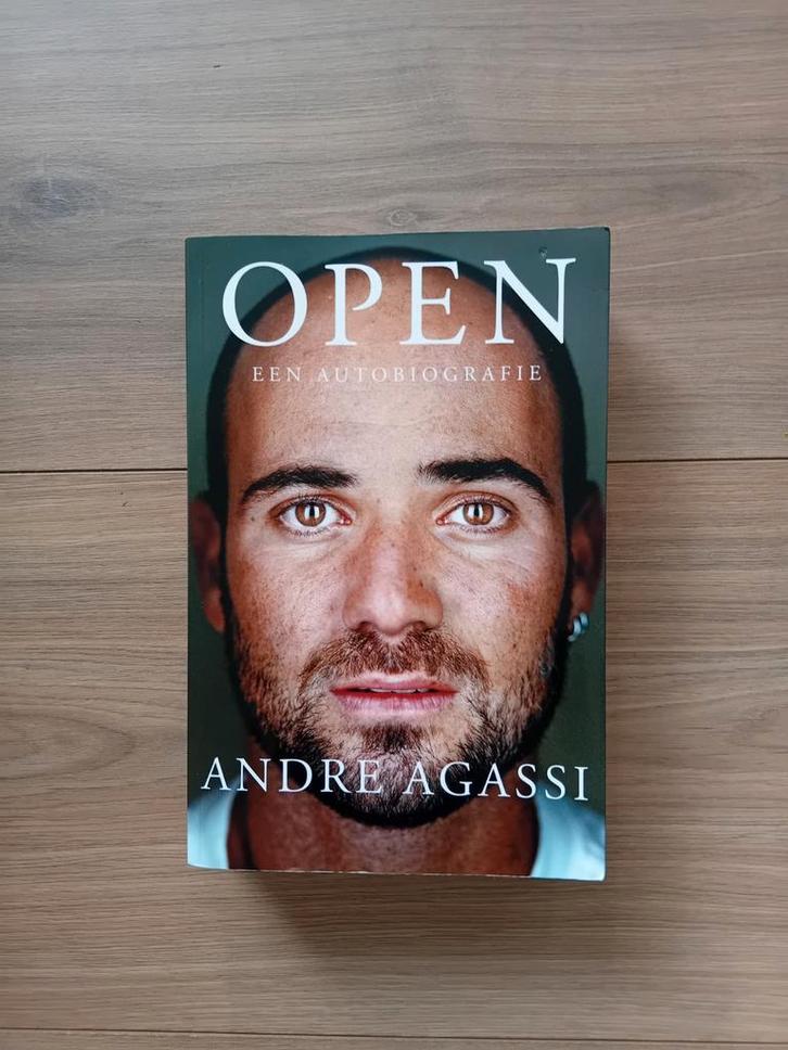 Boek - Autobiografie - Andre Agassi - open, Boeken, Biografieën, Gelezen, Sport, Ophalen of Verzenden