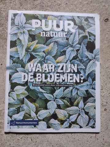 Gratis tijdschrift puur natuur  beschikbaar voor biedingen