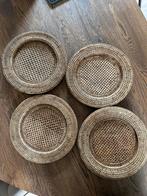 4 Rotan Onderborden - Dia 32cm, Huis en Inrichting, Ophalen of Verzenden, Zo goed als nieuw