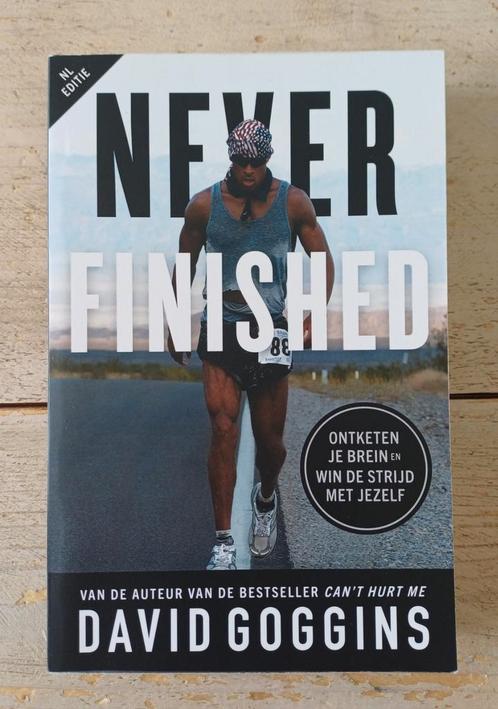 David Goggins - Never Finished, Boeken, Biografieën, Zo goed als nieuw, Ophalen of Verzenden