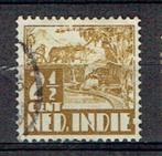 Nederlands-Indië Karbouw 248 GEST1, Postzegels en Munten, Postzegels | Nederlands-Indië en Nieuw-Guinea, Ophalen of Verzenden