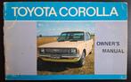 Toyota Corolla 20 en 30 en Crown 50 series instructieboekjes, Verzenden