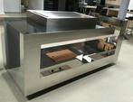 Showmodel teppanyaki grill/bakplaat rvs horeca/particulier, Zo goed als nieuw, Ophalen