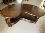 Stevige rotan salontafel met lectuurbak, Huis en Inrichting, Tafels | Salontafels, Ophalen, Overige materialen, 100 tot 150 cm