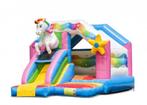 Springkussen Combo Unicorn te huur/ huren (Oss en omgeving), Ophalen, Zo goed als nieuw, Overige