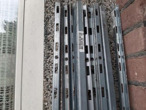 Wandrailsystemen, blank, enkel 181 cm en nog andere, Huis en Inrichting, Woonaccessoires | Wandplanken en Boekenplanken, Nieuw