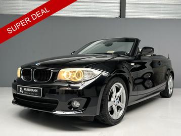 BMW 1 Serie Cabrio 118i High Executive LCi|Leder|Cruise|Spor beschikbaar voor biedingen