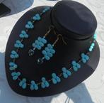 handwerk ketting+oorbellen, Met edelsteen, Verzenden, Nieuw, Steen of Mineraal