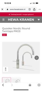 Quooker Nordic Round Twintaps PRO3 met KORTING, Ophalen of Verzenden, Nieuw