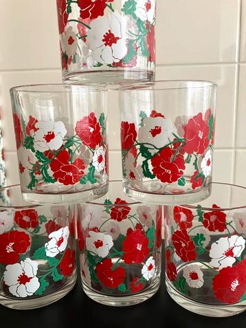 Glazen 6 stuks| Italy 🇮🇹 glaswerk | limonade-whiskey glas| beschikbaar voor biedingen