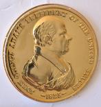 Medaille president John Adams, Ophalen of Verzenden, Noord-Amerika, Losse munt