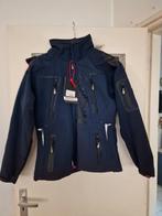 Nieuwe Geographical Norway softshell jack maat XL, Blauw, Nieuw, Ophalen of Verzenden, Maat 46/48 (XL) of groter