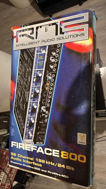 RME Fireface 800 interface beschikbaar voor biedingen